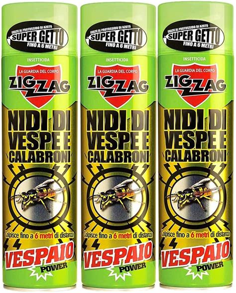 Zig Zag Vespaio Power Insetticida Per Nidi Di Vespe E Calabroni Ad