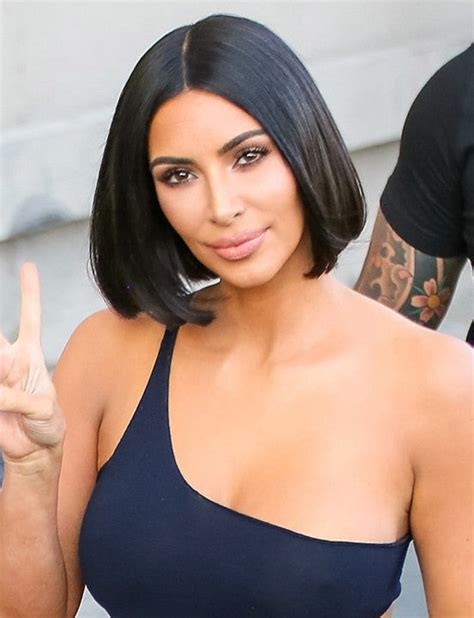 Kim Kardashian Short Hair