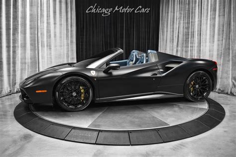 Used 2018 Ferrari 488 Spider Convertible 427k MSRP Carbon Fiber