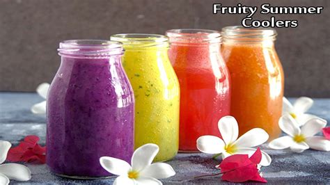 Fruit Coolers Recipe How To Make Natural Fruit Coolers At Home