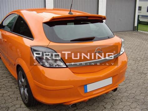 OPC Look Rear Roof Spoiler Irm Look For Astra H 3D GTC In Spoilers