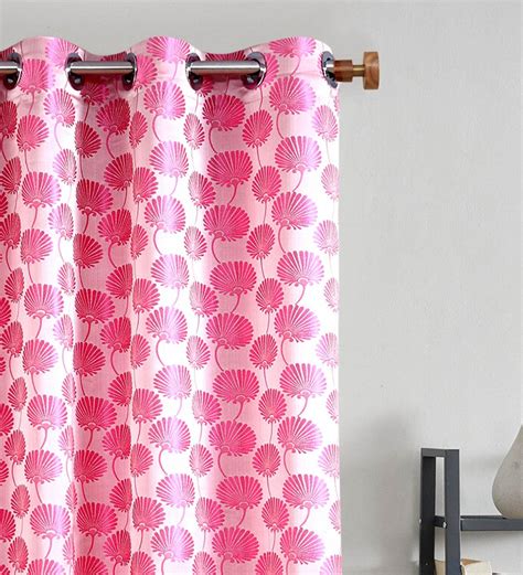 Buy Polyester Semisheer Feet Eyelet Curtain By Skyloom At Off By