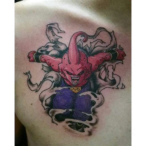 Majin Buu Tattoo Majinbuutattoo Majinbuu Dbtattoo Dragon Ball Tattoo Dragon Ball Art Z Tattoo