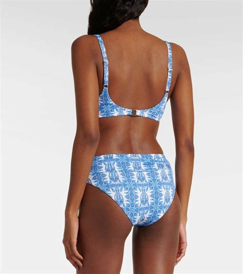 Melissa Odabash Printed Bel Air Bikini Bottoms Melissa Odabash