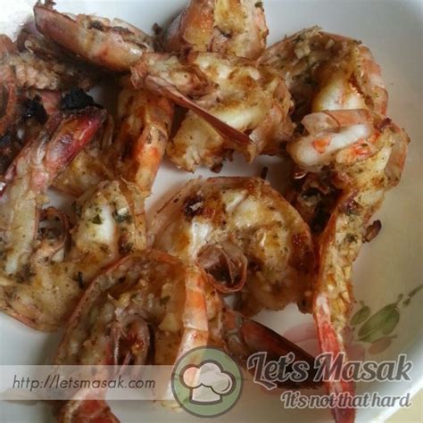 Udang Harimau Bakar Recipe | LetsMasak