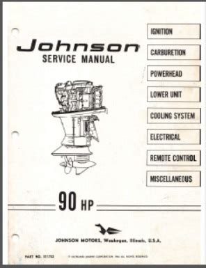 1964 Johnson 90HP 311732 Outboard Service Manual Download .pdf