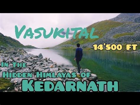 Vasuki Tal Trek From Kedarnath Kedarnath Yatra Day Part