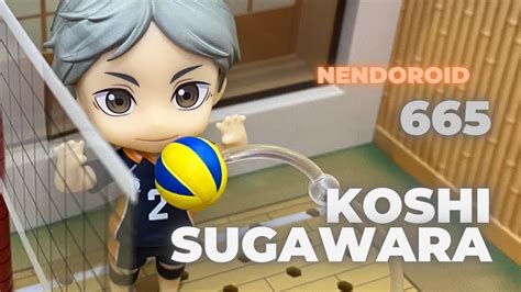 4K Nendoroid 665 Unboxing Sugawara Koshi Haikyuu YouTube