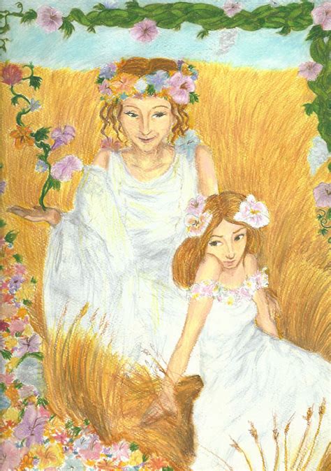 Persephone and Demeter by HILLYMINNE on DeviantArt