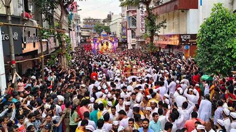 Pune Immersion Procession Of Five Revered Ganpati Completes After 9