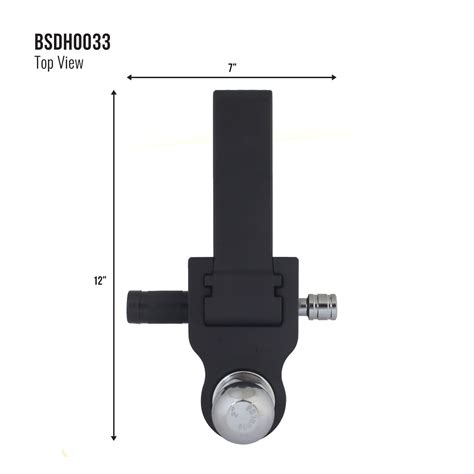Trailer Valet, 10K Adjustable Drop Hitch, Gross Towing Weight 5000 lb