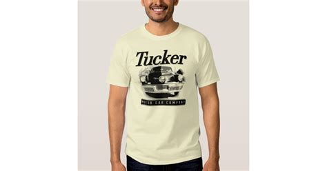 Vintage Retro Tucker Motor Car Logo And Car Tee Zazzle