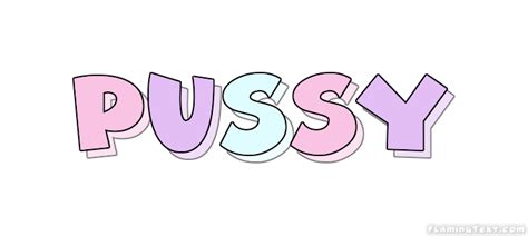 Pussy Logo Free Name Design Tool From Flaming Text