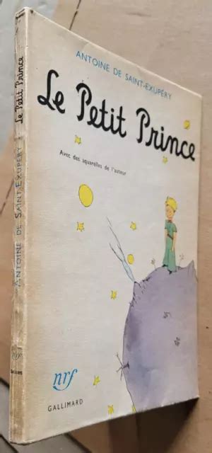 LE PETIT PRINCE Antoine de SAINT EXUPERY illustré éd Gallimard 1953 EUR