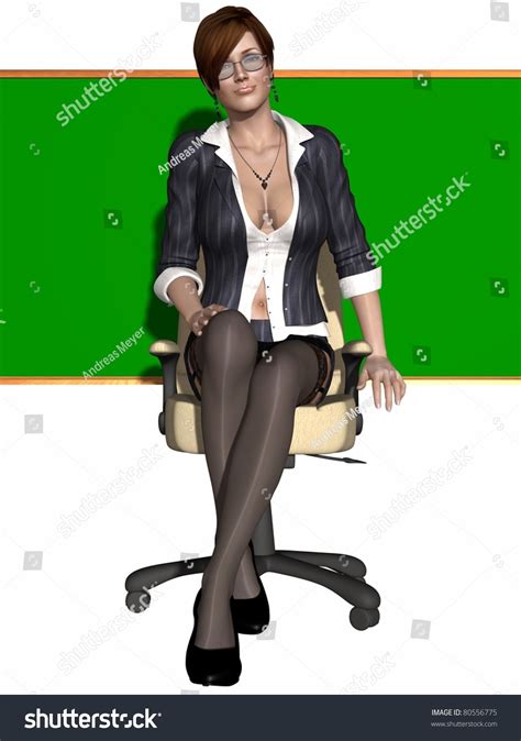 Hot Sexy Teacher Stock Illustration 80556775 Shutterstock