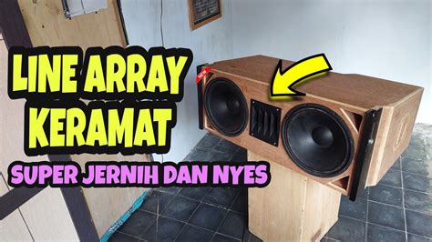 Cek Box Line Array 12 In Double Terbaru 2023 YouTube