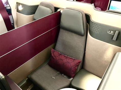 Review: Qatar Airways A350-1000 Qsuites Business Class | Upon Boarding