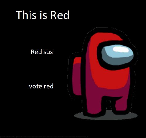 Red Was Not The Imposter R AmongUs