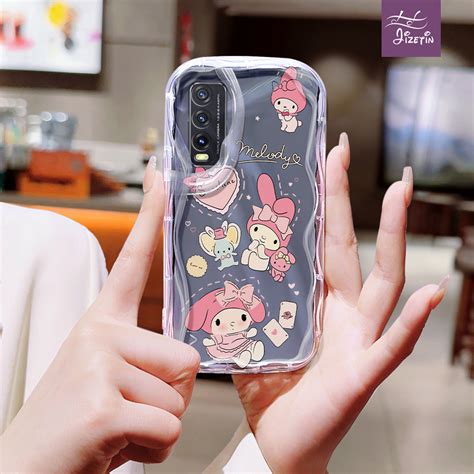 Jizetin Melodi Pink Dan Hitam Kurumi Casing Ph Bentuk Aneh Untuk For