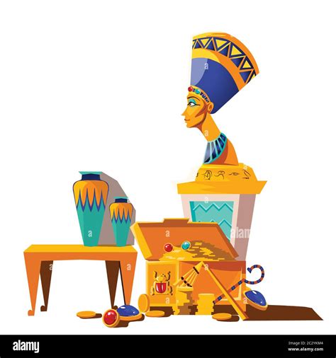 Ancient Egyptians Cartoon Vector Clipart Friendlystock NBKomputer