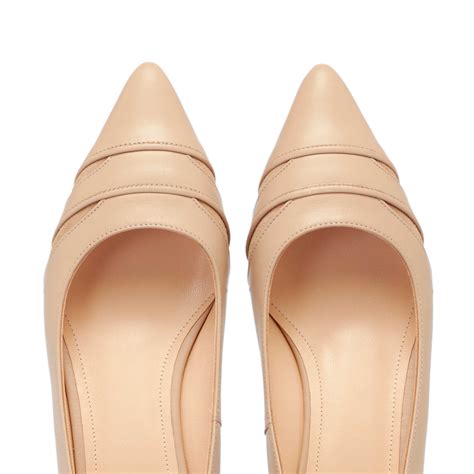 Nude Deri Kadın Topuklu Ayakkabı K24S1AY67606 Q0C Tergan