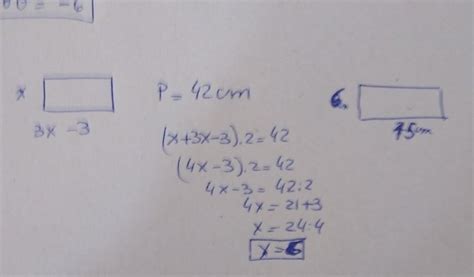 El Per Metro De Un Rect Ngulo Es Cm Si El Largo Es Cm Menos