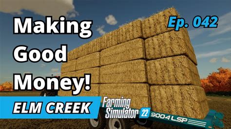 Selling Straw Bales Autoload And Chicken Progress Elm Creek Ep 042