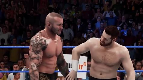 Randy Orton Vs Sami Zayn Youtube