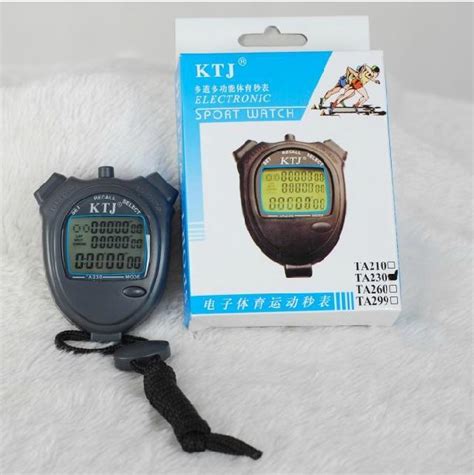 Купить секундомер ktj ta230 多通道多功能体育运动秒表 马表 码表 秒表 计时器 gold top в ...