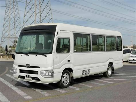 2018 Toyota Coaster Bus Dimensions Shuttle Color Transmission Origin ...