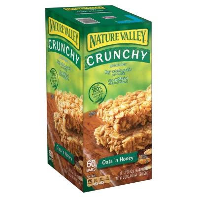 Bars Boxes Nature Valley Oats N Honey Granola Bars Department