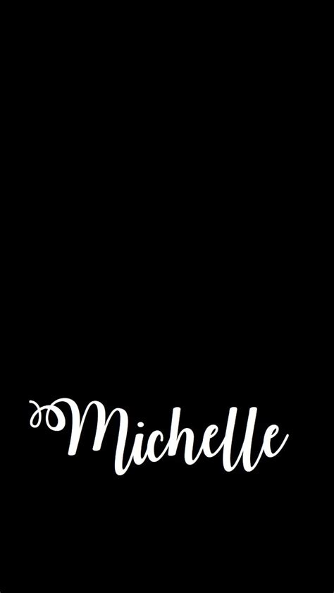 Michelle Calligraphy Name Hd Phone Wallpaper Peakpx