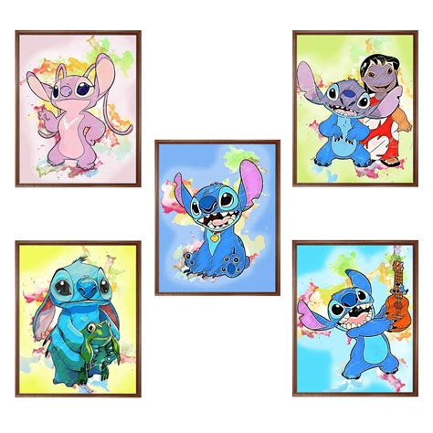 Buy Lilo and Stitch Prints - Stitch Wall Decor, Stitch Room Decor For ...