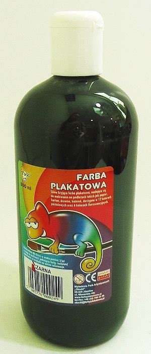 Farba Plakatowa 500 Ml Czarna Otocki Sklep EMPIK