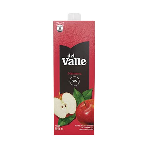 JUGO NECTAR DE MANZANA DEL VALLE 1LT Supermercados Stock