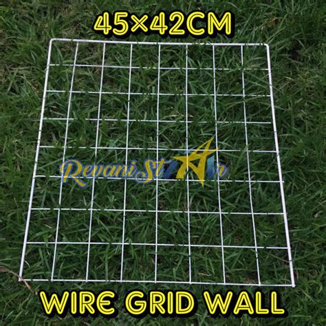 Jual Jual Wire Grid Wall X Cm Kawat Ram Pajangan Foto Notes Dekorasi