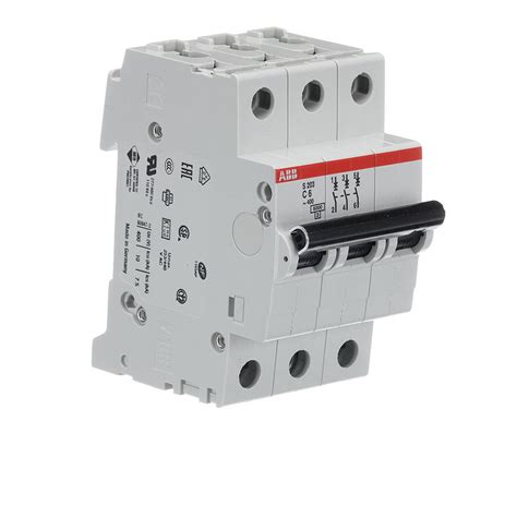 S C Abb Thermal Magnetic Circuit Breaker Miniature C Curve