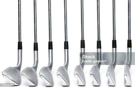 Golf Clubs Comparison Stock Photo - Download Image Now - Cut Out, Golf Club, Group Of Objects ...