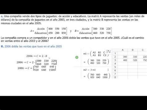 Soluciones De Problemas Matem Ticos Lgebra De Matrices Youtube