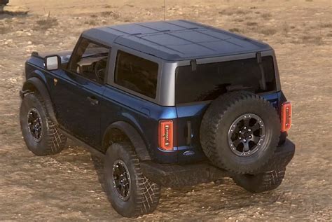 New Images Show Differences Between 2021 Ford Bronco Hard Tops