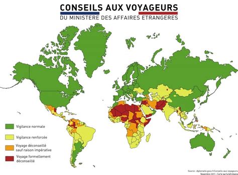 Les pays à risque Autour des Mondes