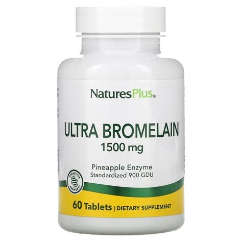 Naturesplus Ultra Bromelain Mg Tablets Walmart