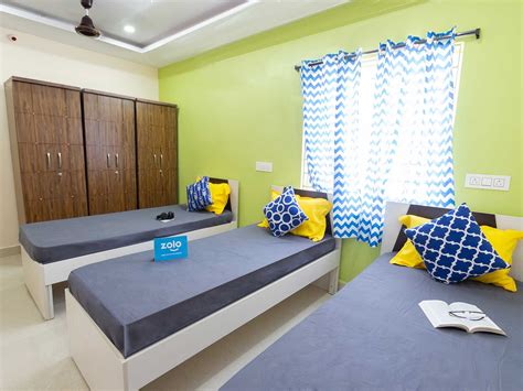 unisex pghostels  gachibowli hyderabad  zolo zeus zhd