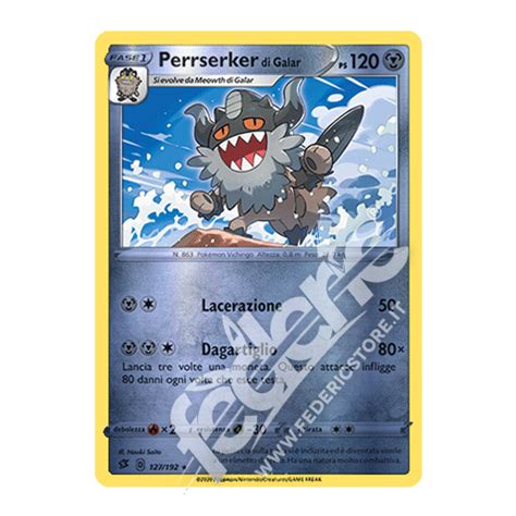 127 192 Perrserker Di Galar Rara Reverse It Mint Federicstore