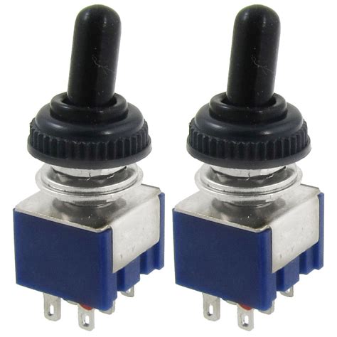 Uxcell Pcs Ac V A On On Position Dpdt Toggle Switch With