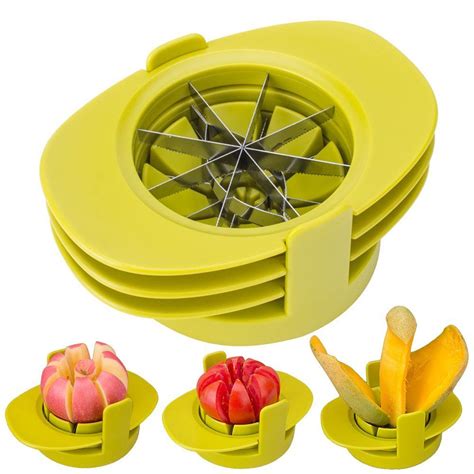 Apple Corers Slicer Stainless Steel Tomato Mango Slicer Multifunction