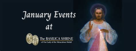 January 2024 Events At The Basilica Shrine The Miraculous Medal