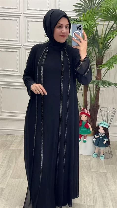 Pin by Aasnahbee Farreedun-Bachun on Abaya 2023 | Abayas fashion, Abaya ...