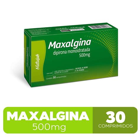 Para Que Serve O Remédio Maxalgina - Maxalgina 500mg Natulab 30 Comprimidos - Drogaria Sao Paulo