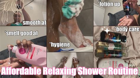 Relaxing Vanilla Shower Routine 2024 Feminine Hygiene Shaving